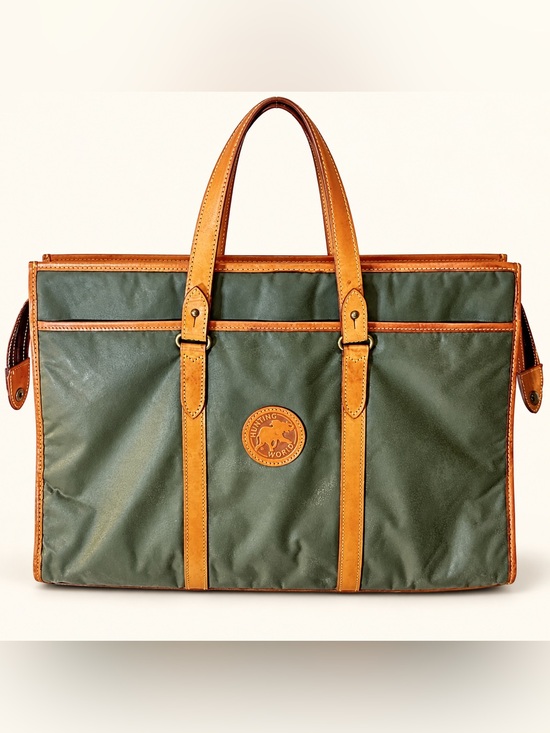 Hunting World Other - Hunting World Olive Canvas Large Tote